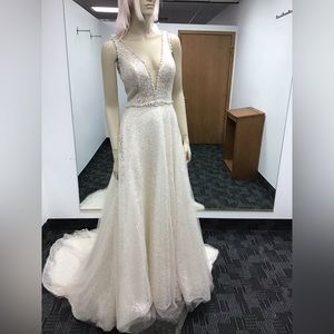 Sottero & Midgley bridal gown “Jarret” Light Gold color